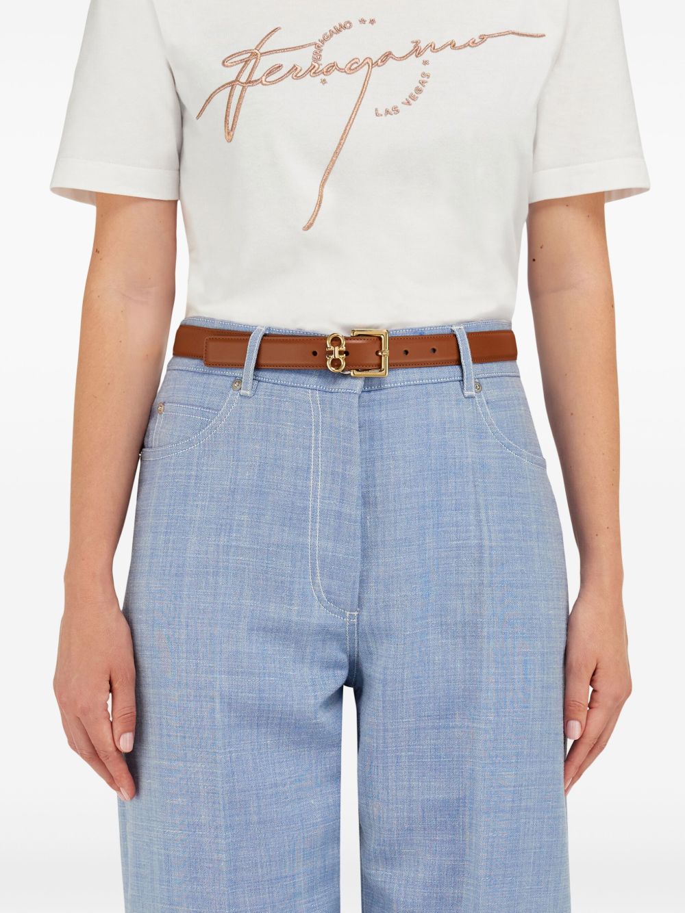 Ferragamo Belts Leather Brown 230346780417003 (FERRAGAMO / ベルト・サスペンダー ) | FERRAGAMO (フェラガモ)(1)