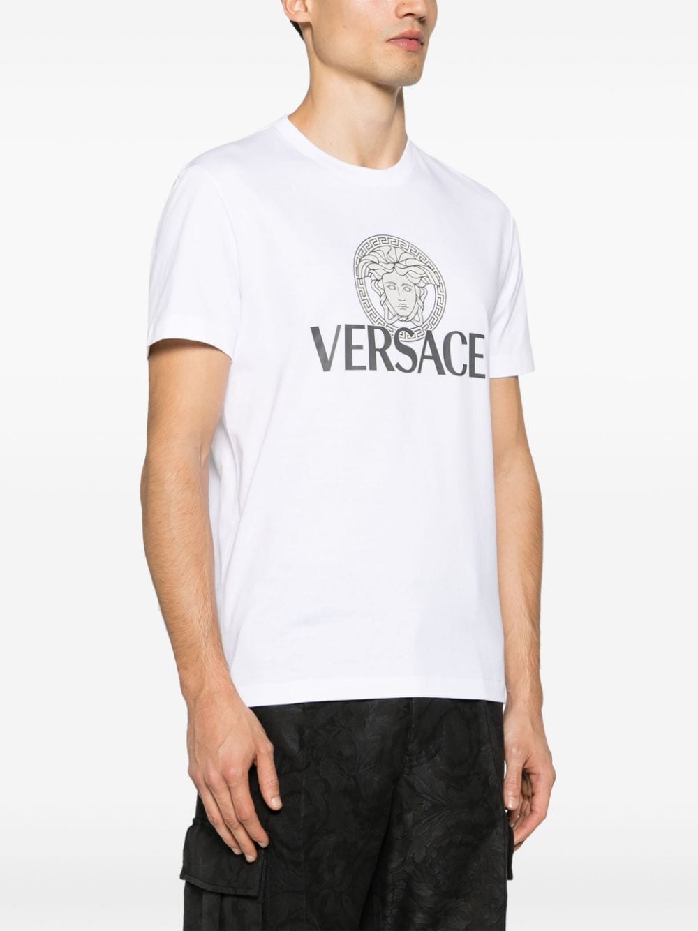 Versace T-shirts and Polos White 10142261A100881W000 (VERSACE / Tシャツ・カットソー ) | VERSACE (ヴェルサーチェ)(3)