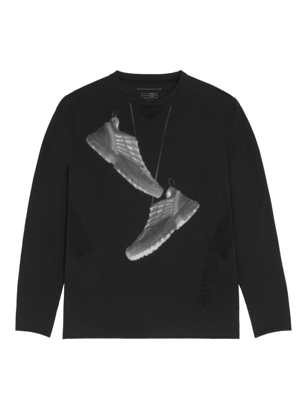 MM6 X SALOMON T-shirts and Polos Black SH0GC0052M20101900 (MM6 Maison Margiela / Tシャツ・カットソー ) | MM6 Maison Margiela (エムエムシックス)