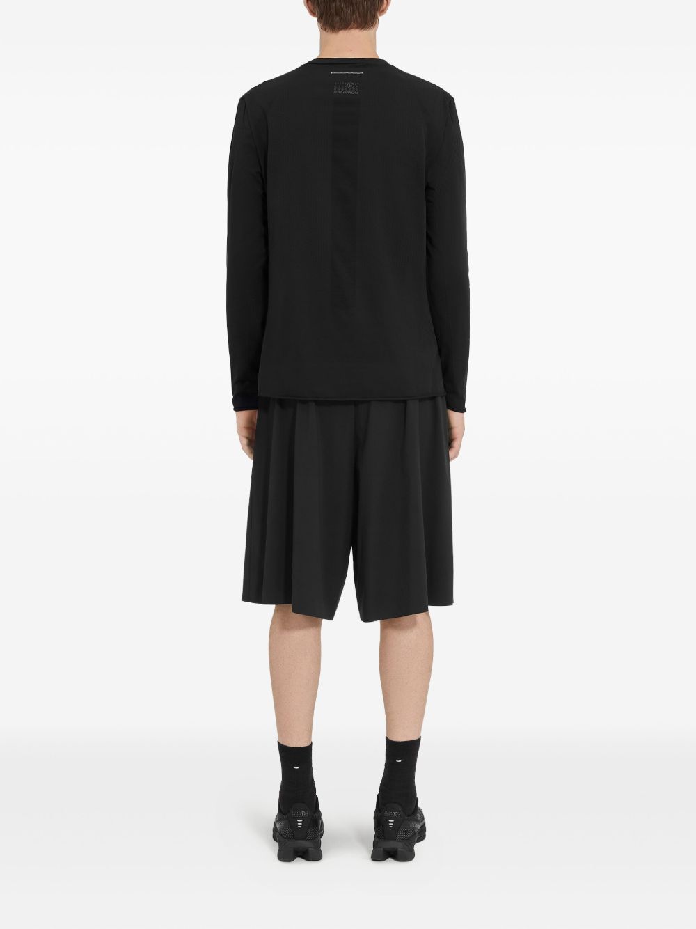 MM6 X SALOMON T-shirts and Polos Black SH0GC0052M20101900 (MM6 Maison Margiela / Tシャツ・カットソー ) | MM6 Maison Margiela (エムエムシックス)(3)