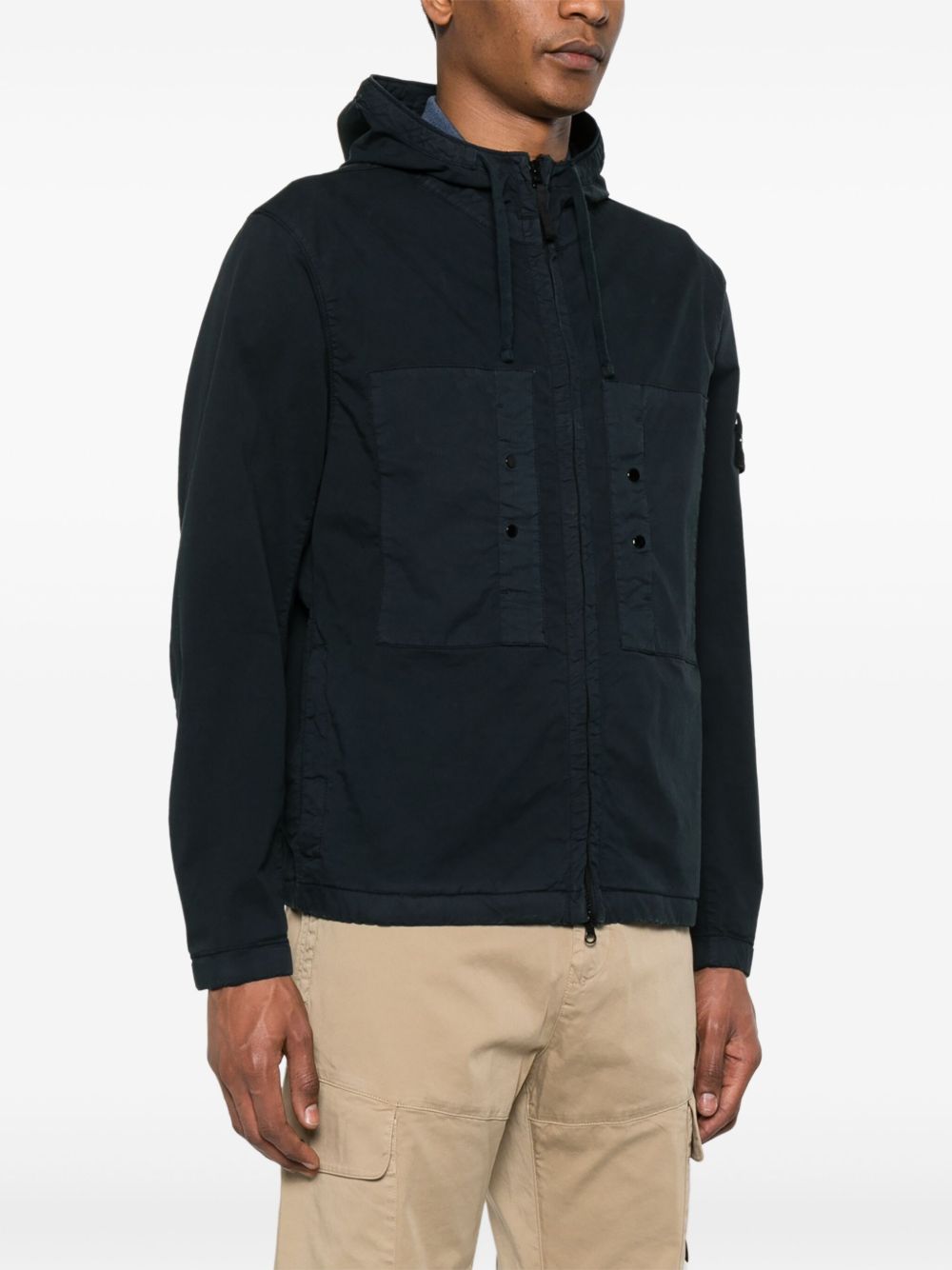 Stone Island Coats Blue K1S154100091S0010V0020 (STONE ISLAND / カジュアルジャケット・ベスト ) | STONE ISLAND (ストーンアイランド)(2)