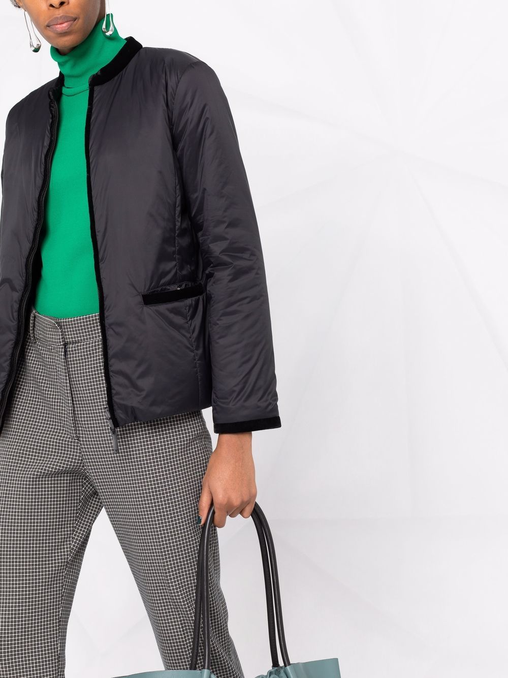 Emporio Armani Jackets Black 8N2B012NKBZ0999 (EMPORIO ARMANI / カジュアルジャケット・ベスト ) | EMPORIO ARMANI (エンポリオ アルマーニ)(5)