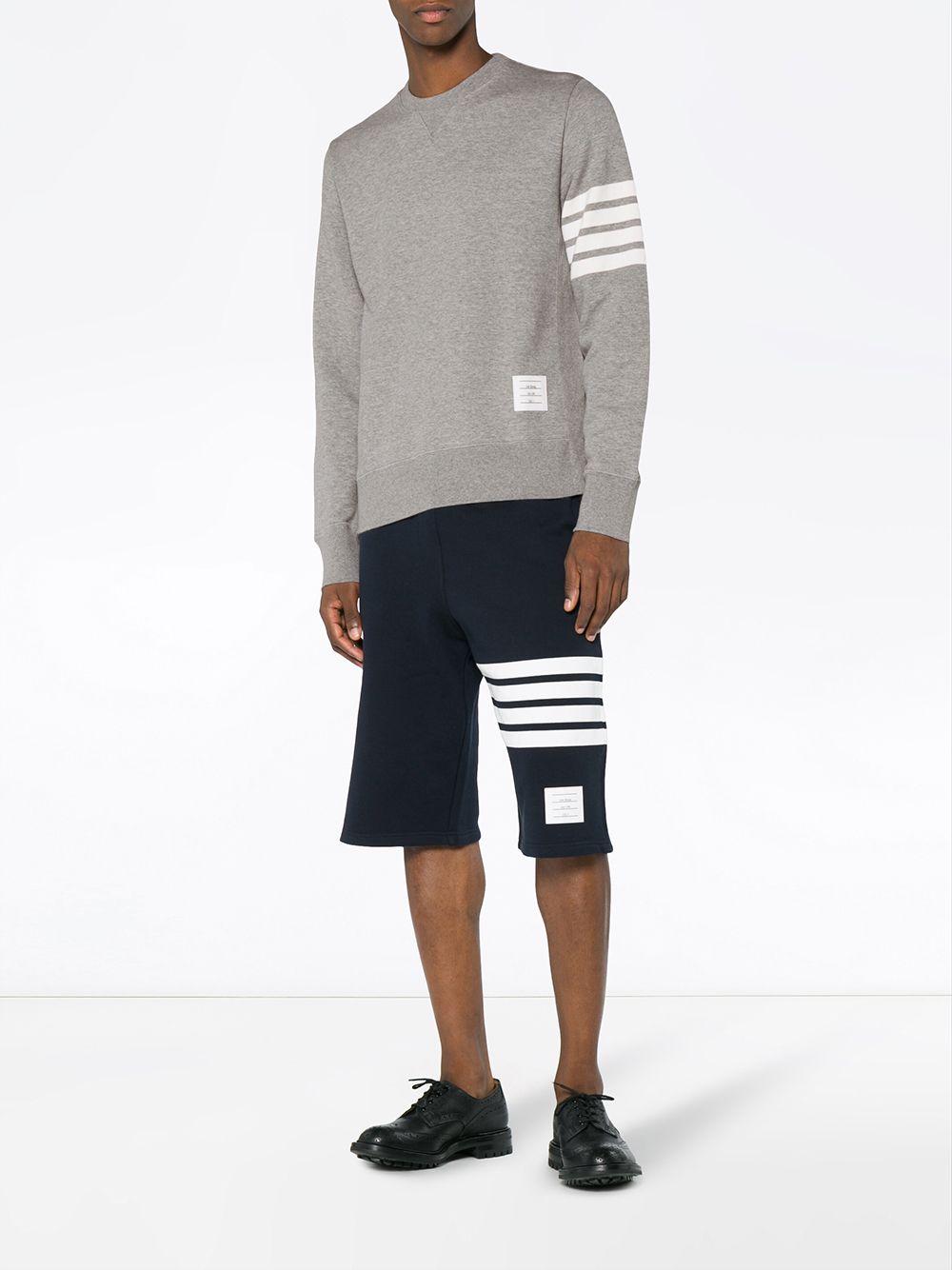 Thom Browne Sweaters Light Grey MJT021H00535068 (Thom Browne / スウェット・フーディー ) | Thom Browne (トム・ブラウン)(1)