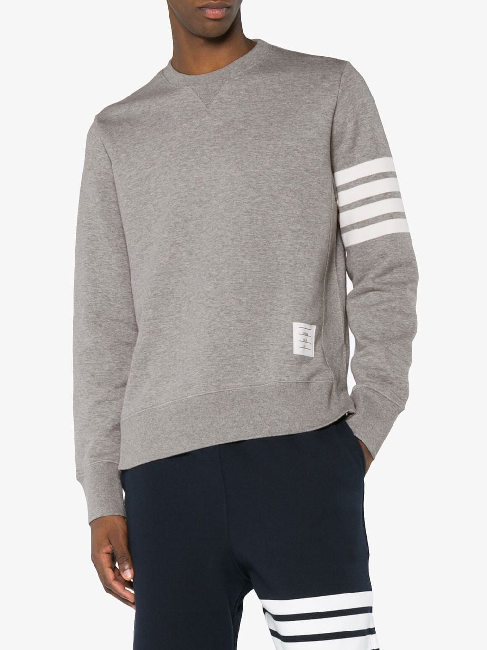 Thom Browne Sweaters Light Grey MJT021H00535068 (Thom Browne / スウェット・フーディー ) | Thom Browne (トム・ブラウン)(2)