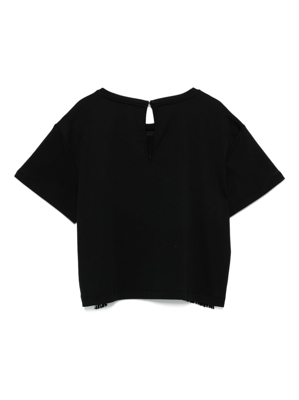 Emporio Armani T-shirts and Polos Black EW001518AF12545UC001 (EMPORIO ARMANI / Tシャツ・カットソー ) | EMPORIO ARMANI (エンポリオ アルマーニ)(1)
