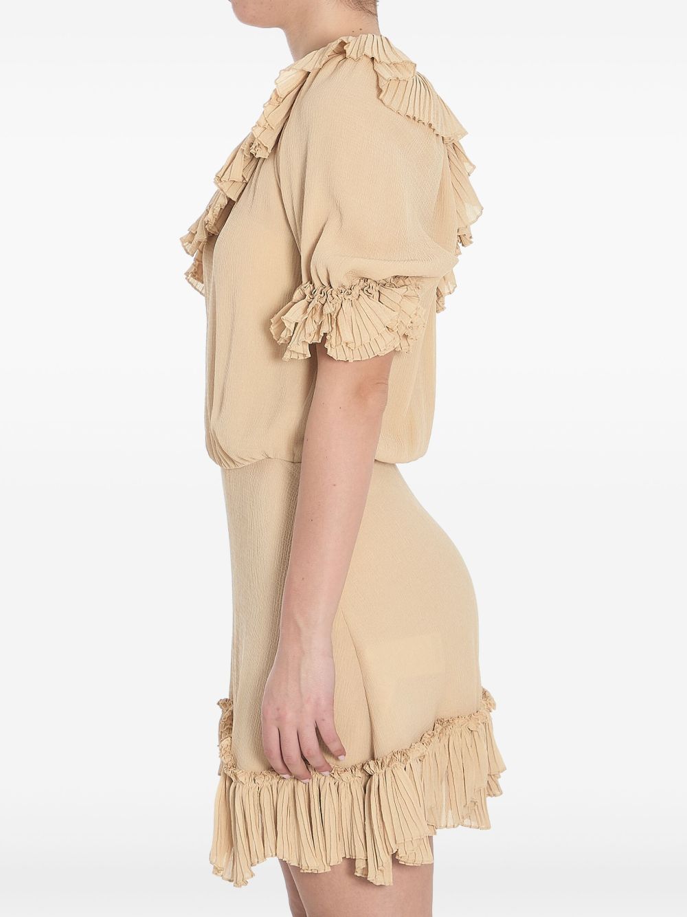 Saint Laurent Dresses Beige 819589Y3K459520 (Saint Laurent / ワンピース・ドレス・オールインワン ) | Saint Laurent (サンローラン)(2)