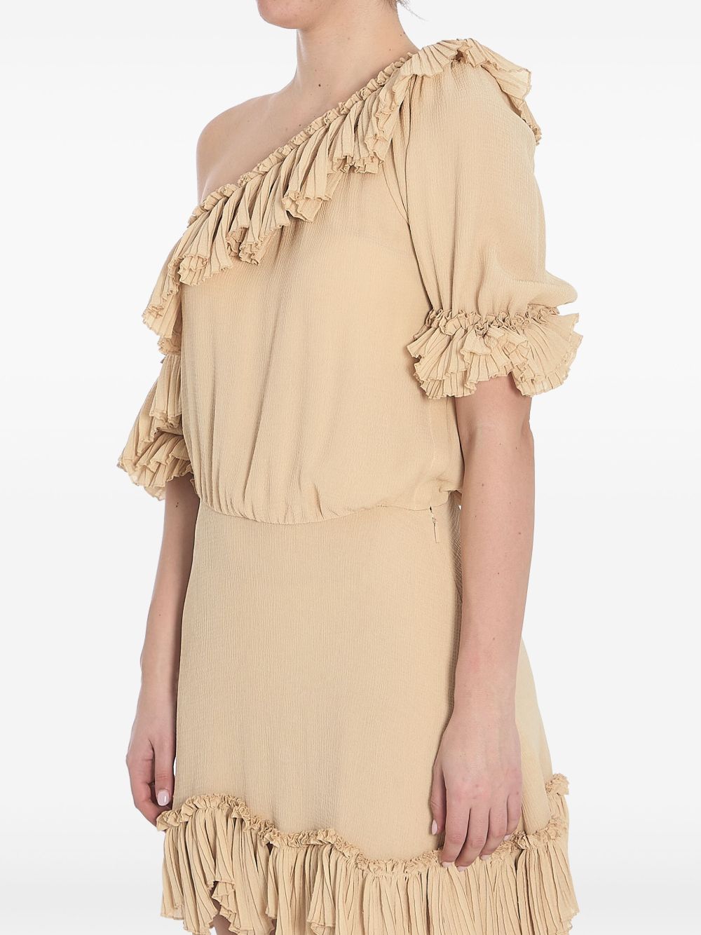 Saint Laurent Dresses Beige 819589Y3K459520 (Saint Laurent / ワンピース・ドレス・オールインワン ) | Saint Laurent (サンローラン)(3)