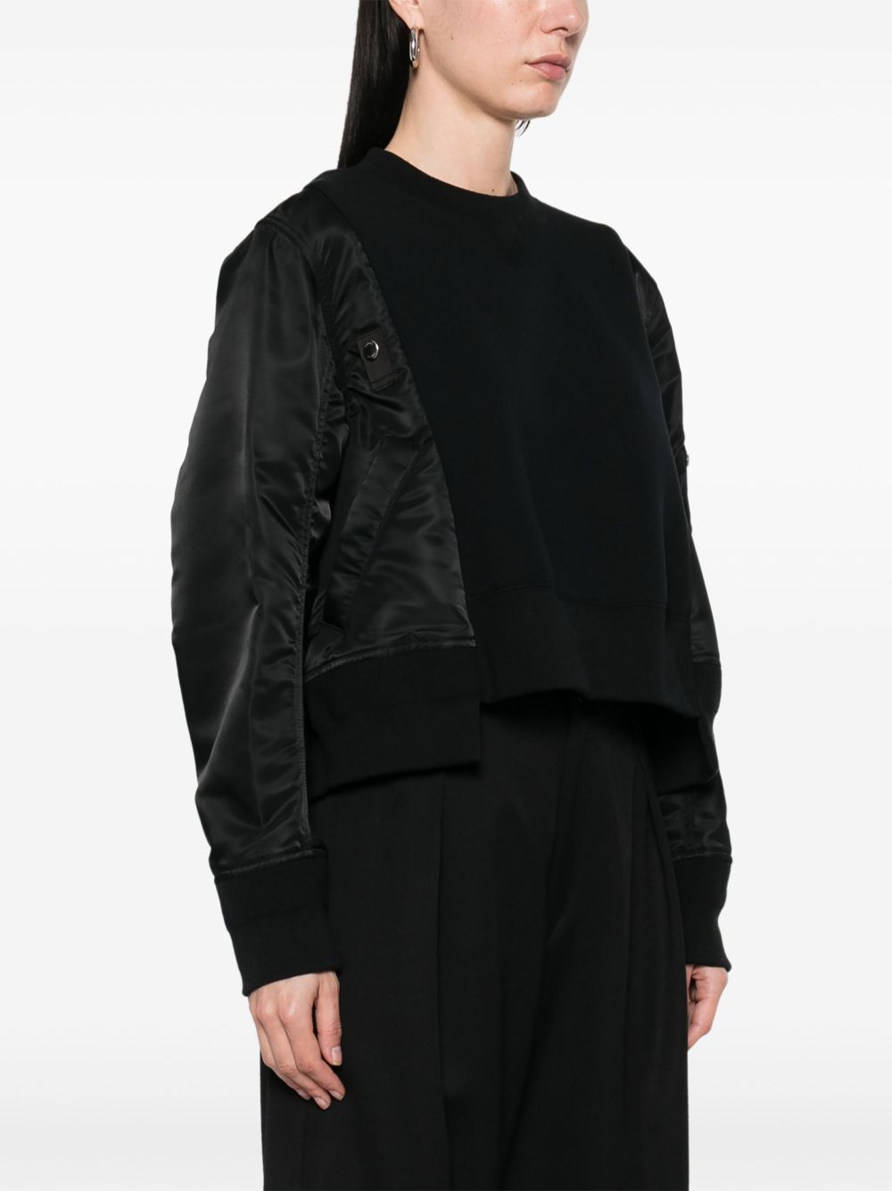 Sacai Sweaters Black 2507686001 (sacai / ニット・セーター・カーディガン ) | sacai (サカイ)(1)