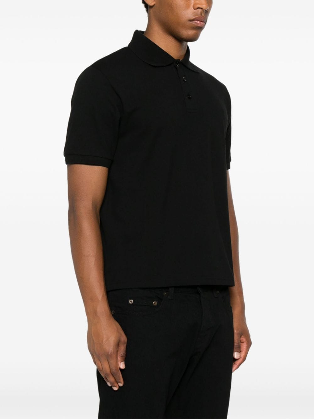 Tシャツ・カットソー Saint Laurent SS25 POLO CLASSIC (798944Y37HC 1000) Polo shirt | Saint Laurent | OTTODISANPIETRO