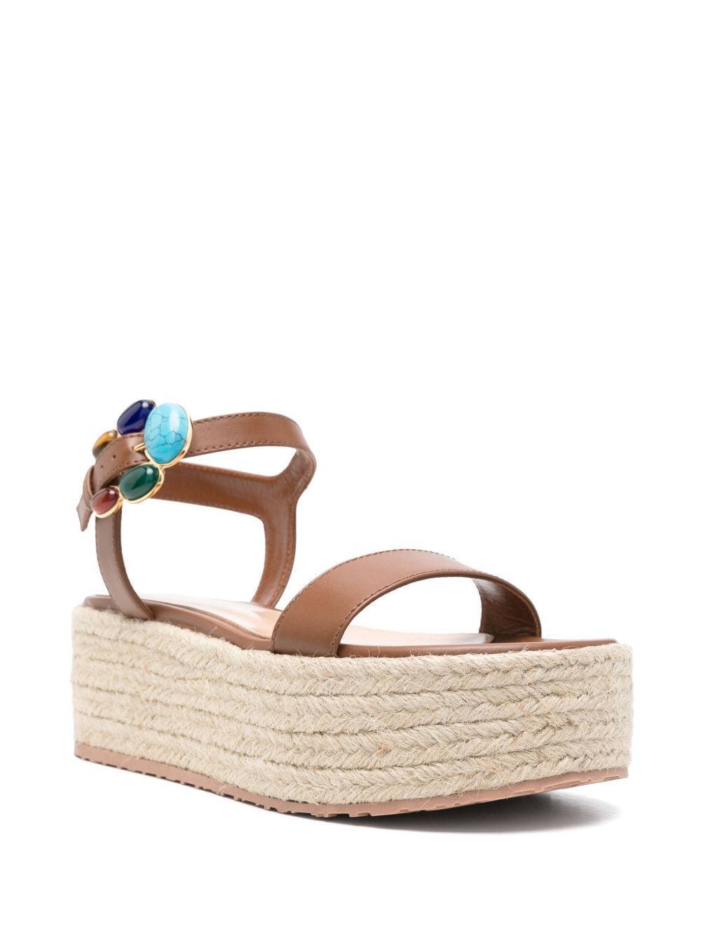 Gianvito Rossi Sandals Leather Brown G3255805GOMCXJCUNT (Gianvito Rossi / サンダル ) | Gianvito Rossi (ジャンヴィト ロッシ)(1)