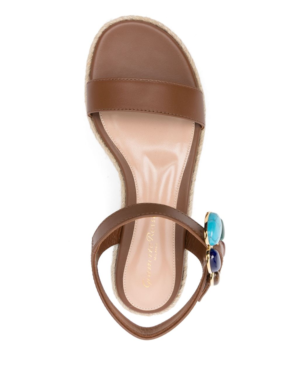 Gianvito Rossi Sandals Leather Brown G3255805GOMCXJCUNT (Gianvito Rossi / サンダル ) | Gianvito Rossi (ジャンヴィト ロッシ)(3)