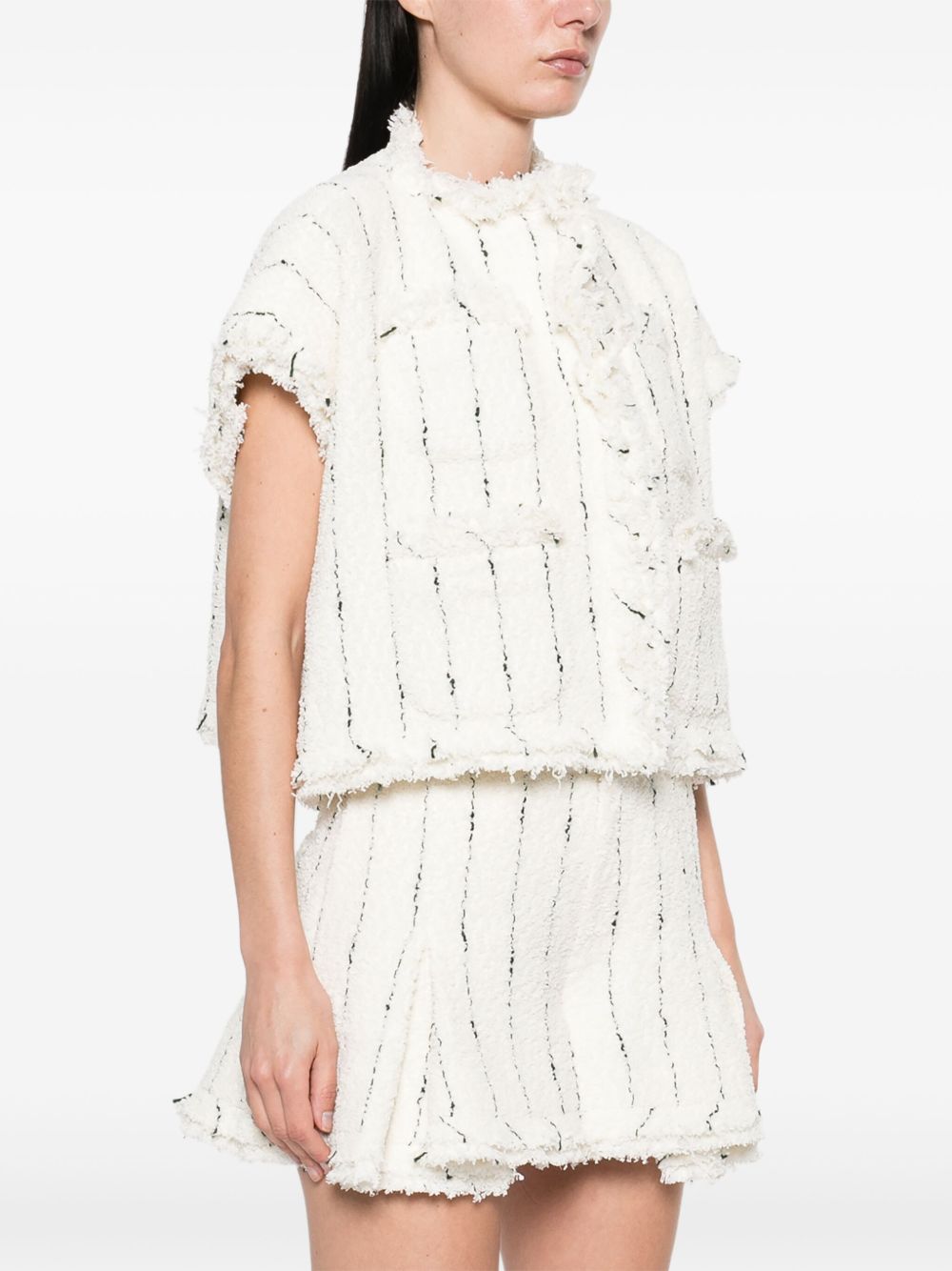 Sacai Sweaters White 2507663151 (sacai / ベスト ) | sacai (サカイ)(2)