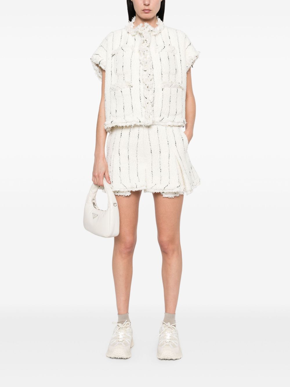 Sacai Sweaters White 2507663151 (sacai / ベスト ) | sacai (サカイ)(3)