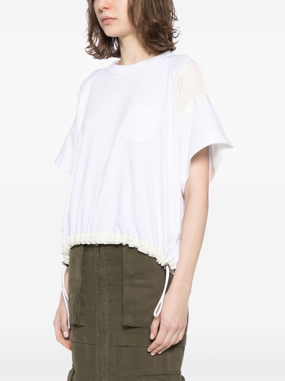 Sacai T-shirts and Polos White SCW240104 (sacai / Tシャツ・カットソー ) | sacai (サカイ)(2)