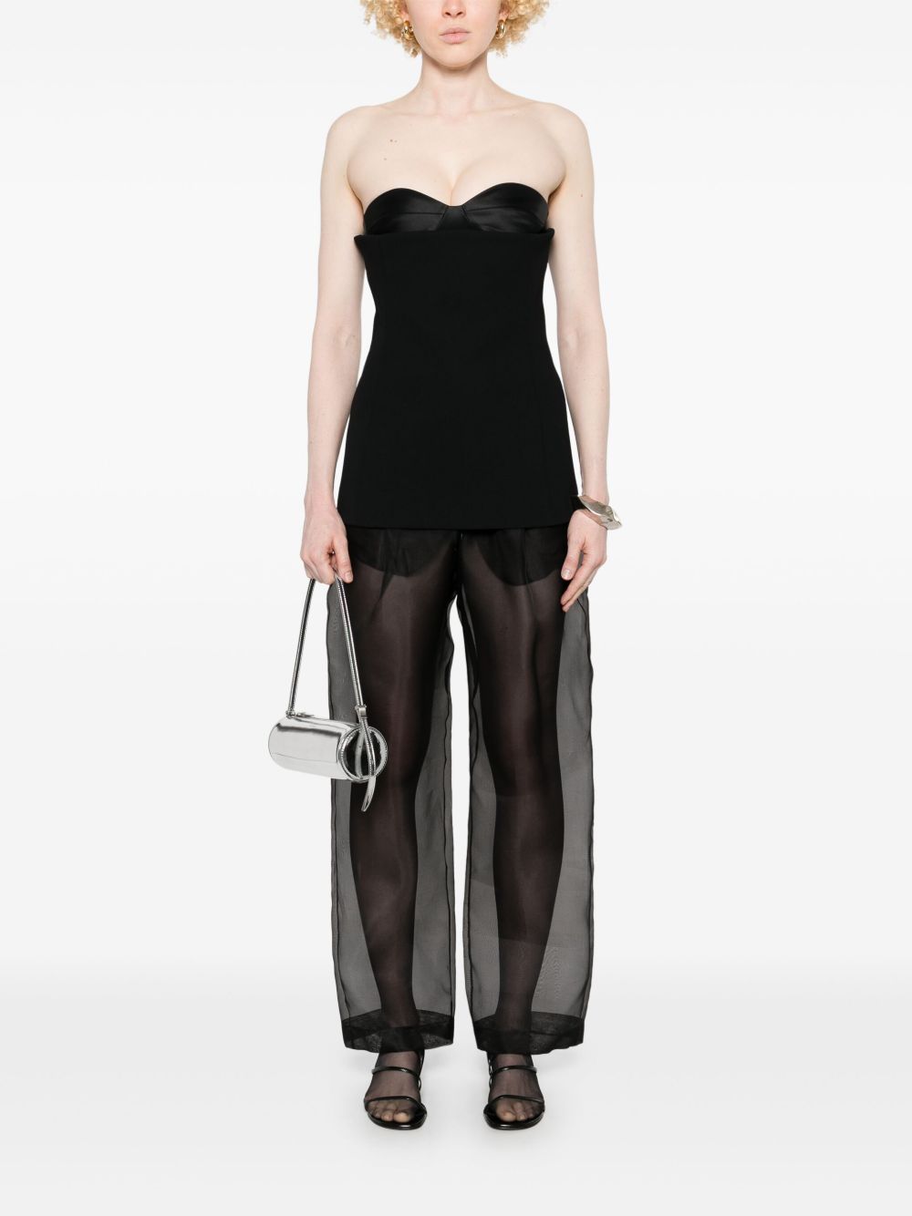 KHAITE Trousers Black 3160343200 (KHAITE / パンツ ) | KHAITE (ケイト)(2)