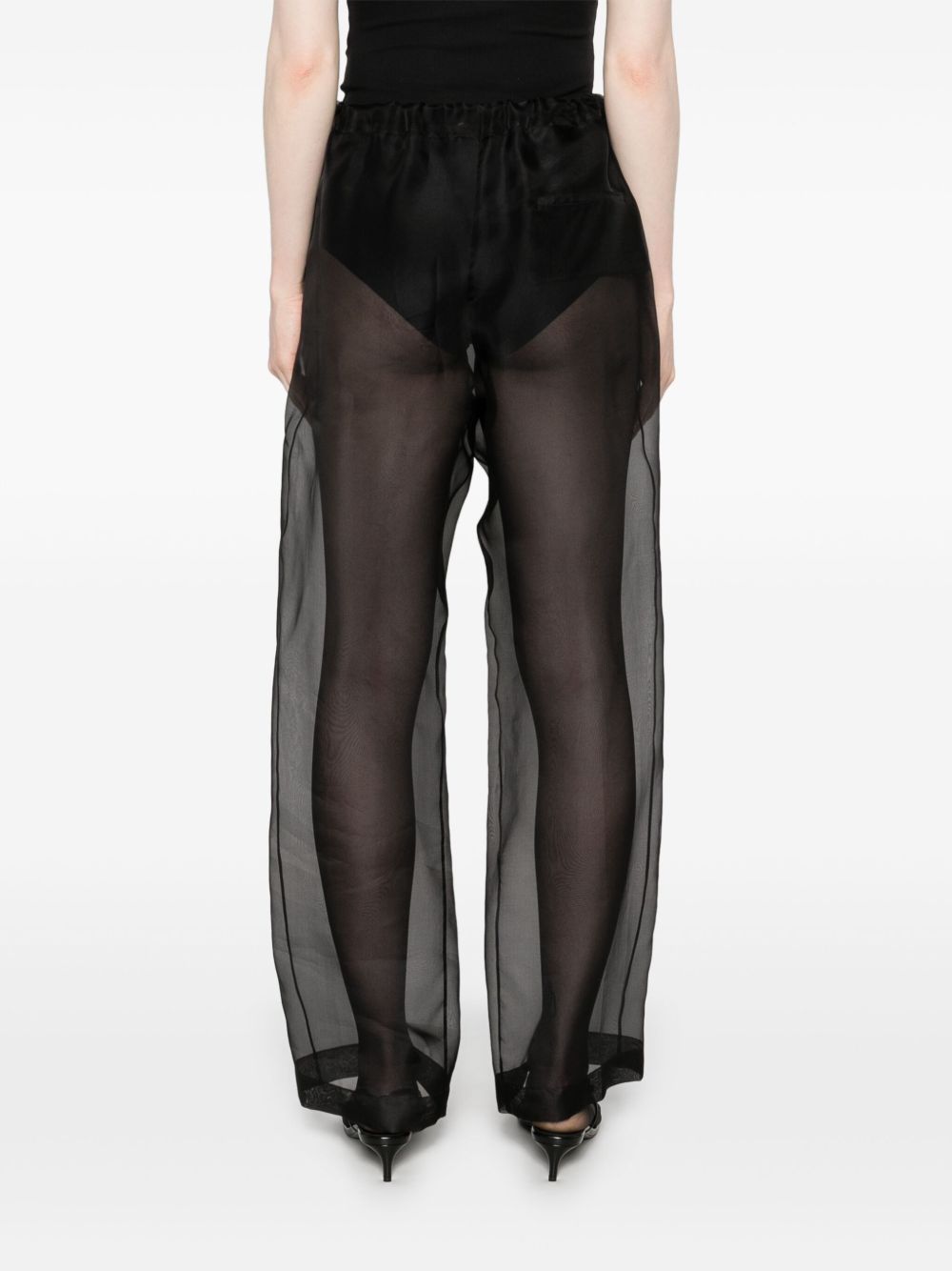 KHAITE Trousers Black 3160343200 (KHAITE / パンツ ) | KHAITE (ケイト)(4)