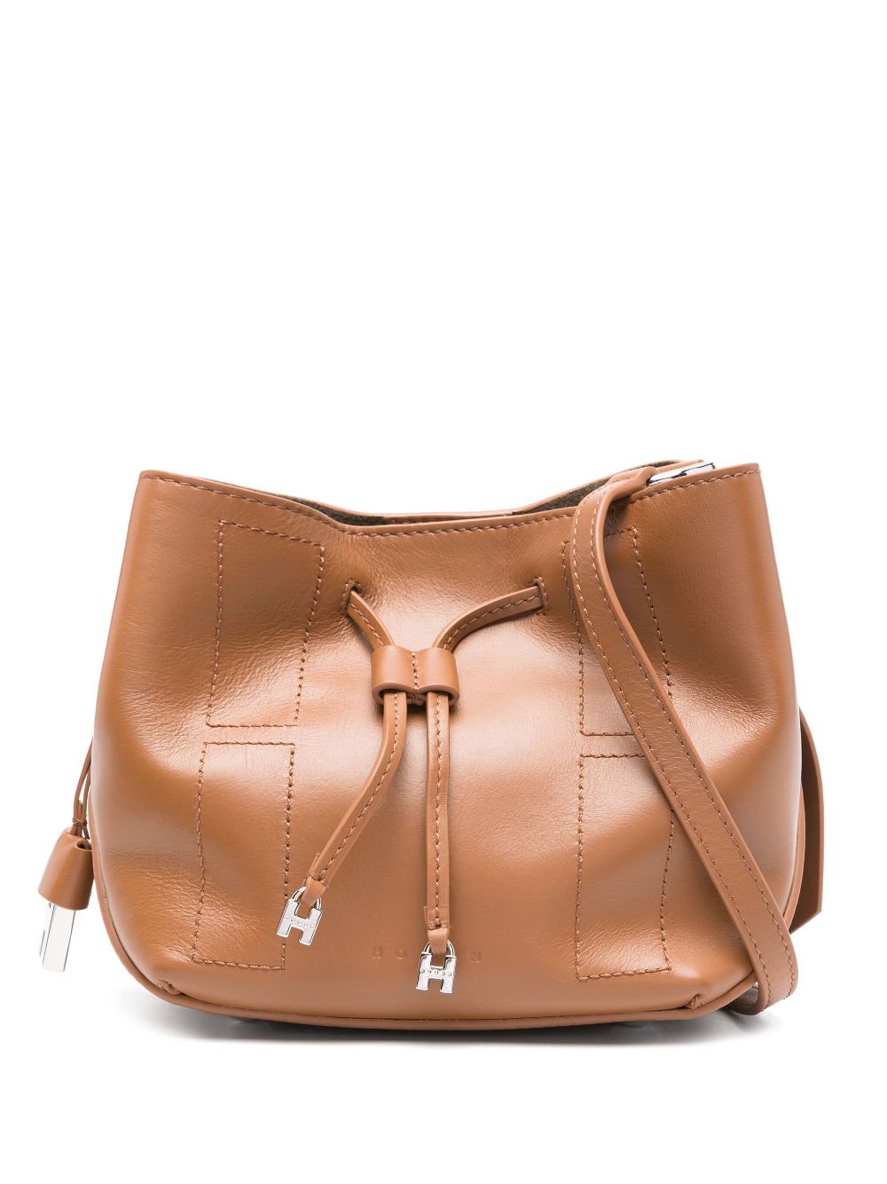 HOGAN PRE Bags.. Leather Brown KBW01RK0100TZPS018 (HOGAN / ハンドバッグ・ショルダーバッグ ) | HOGAN (ホーガン)