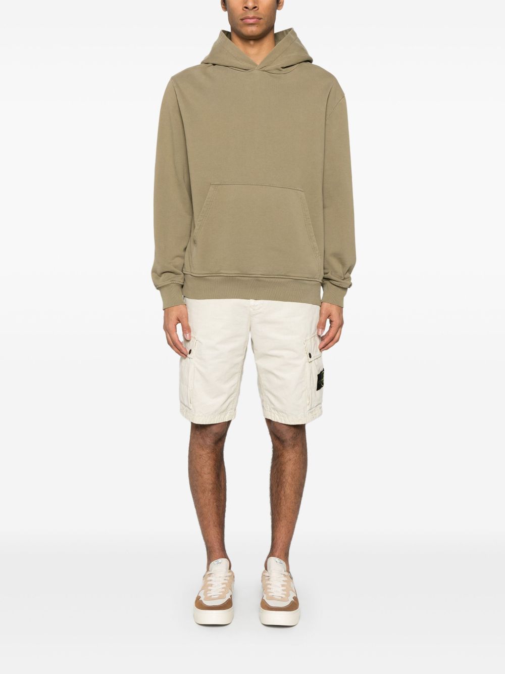Stone Island Shorts Beige K1S15L100011S00WAV0195 (STONE ISLAND / ショートパンツ ) | STONE ISLAND (ストーンアイランド)(4)