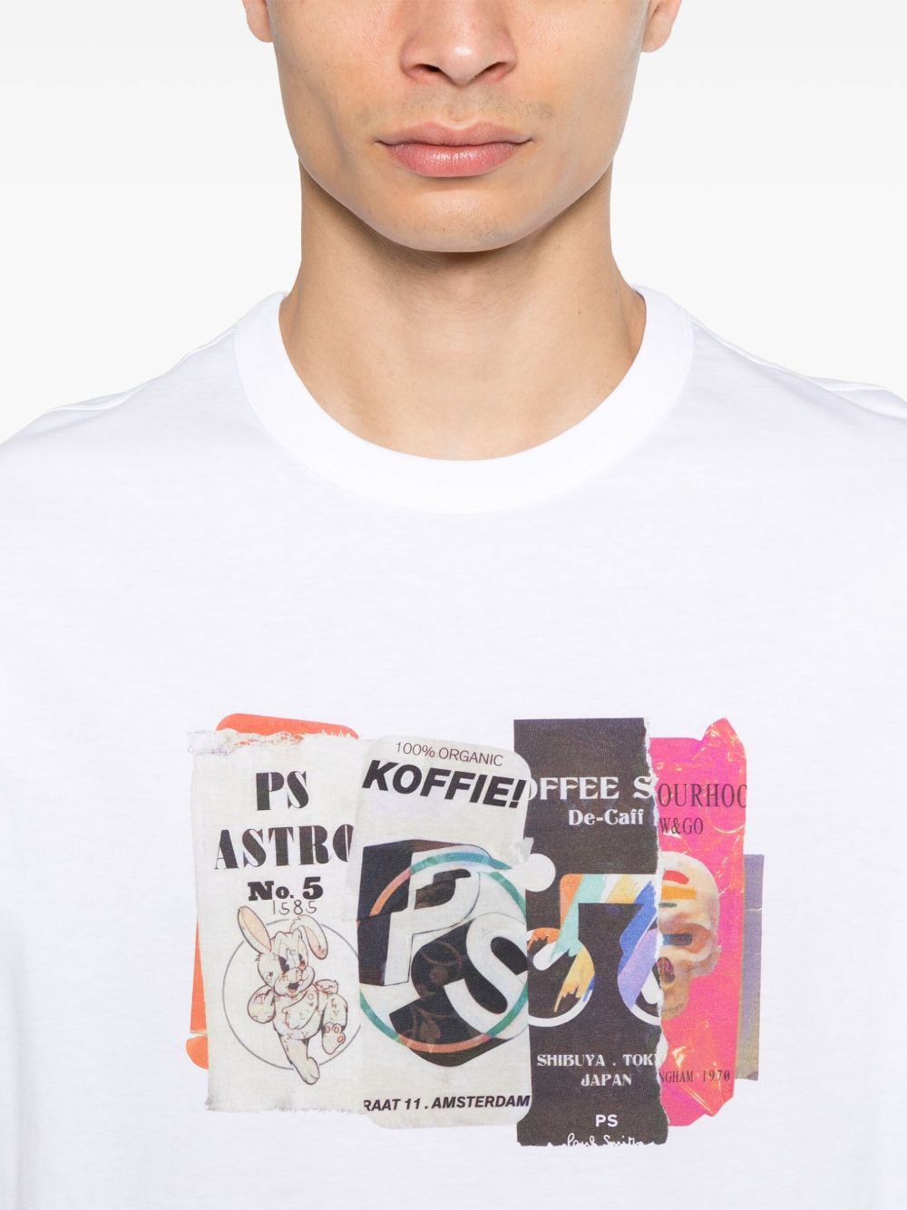 Paul Smith T-shirts and Polos White M2R220XPP512201 (Paul Smith / Tシャツ・カットソー ) | Paul Smith (ポール・スミス)(3)