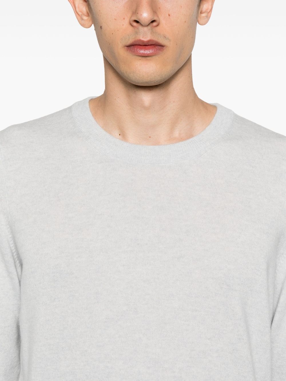 Brunello Cucinelli Sweaters Light Grey M2200100CZS35 (Brunello Cucinelli / ニット・セーター・カーディガン ) | Brunello Cucinelli (ブルネロ・クチネリ)(4)