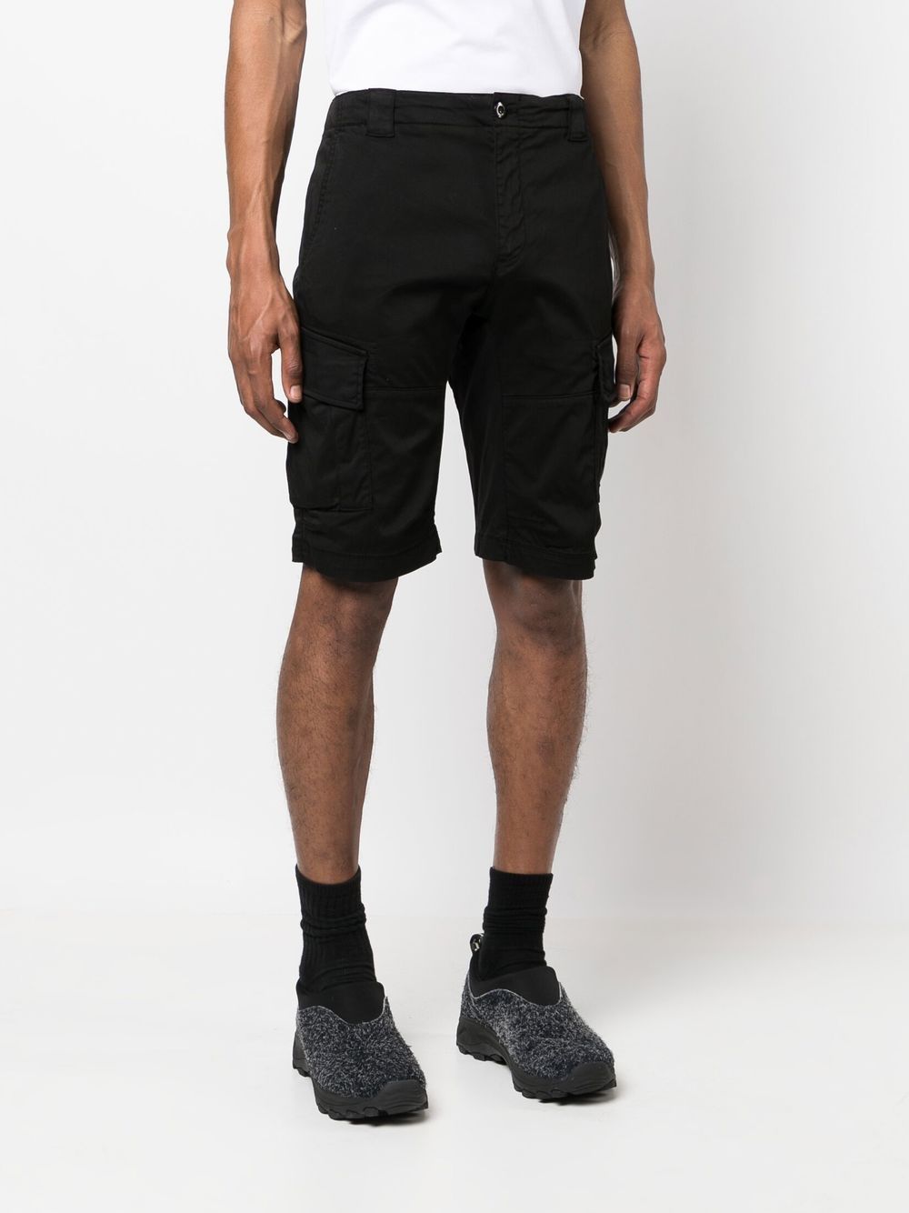 C.P.Company Shorts Black 18CMBE116A005694G999 (C.P. Company / ショートパンツ ) | C.P. Company (シーピーカンパニー)(3)