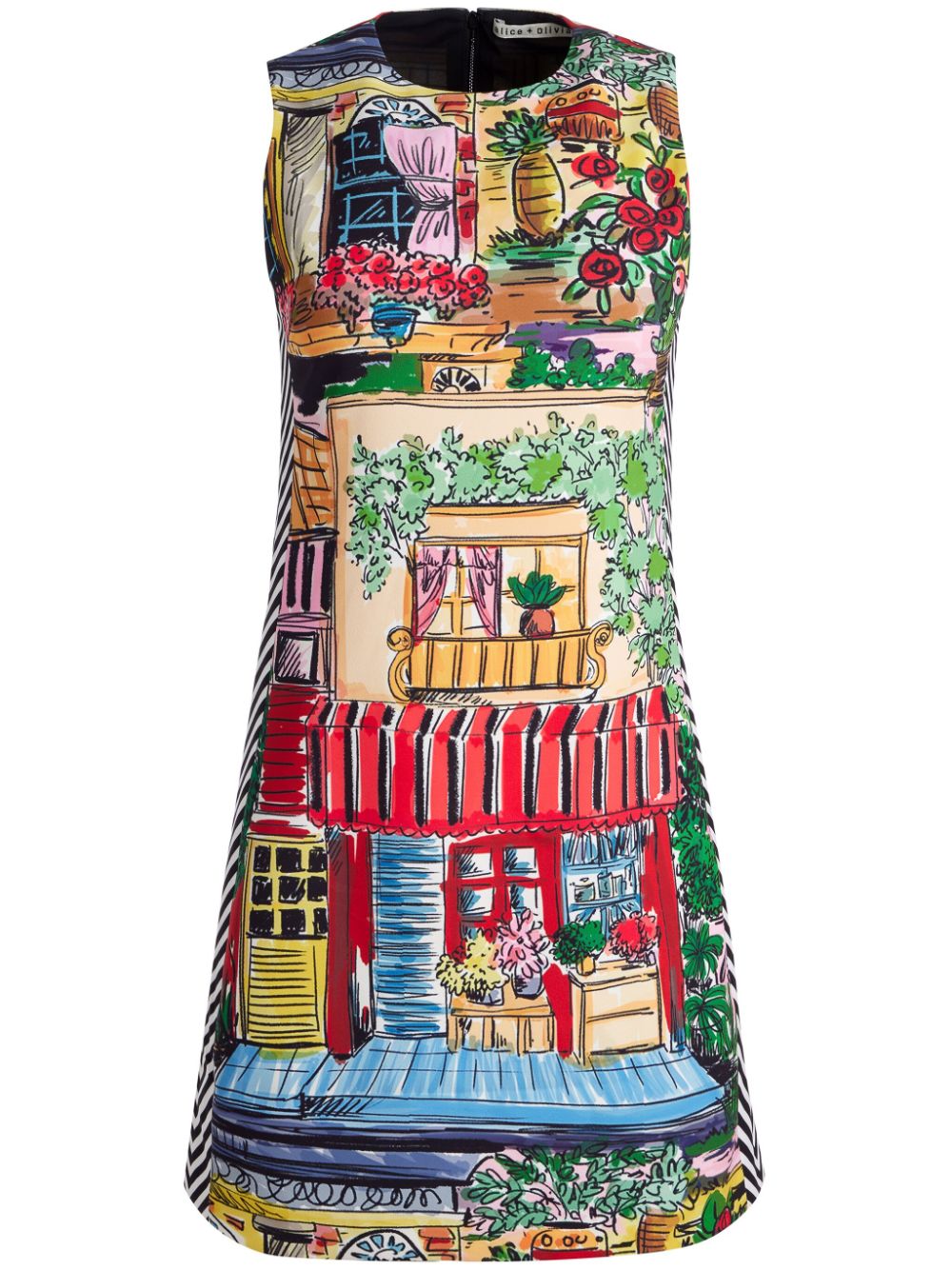 Alice + Olivia Dresses MultiColour CC411P27517B706 (alice + olivia / ワンピース・ドレス・オールインワン ) | alice + olivia (アリス アンド オリビア)