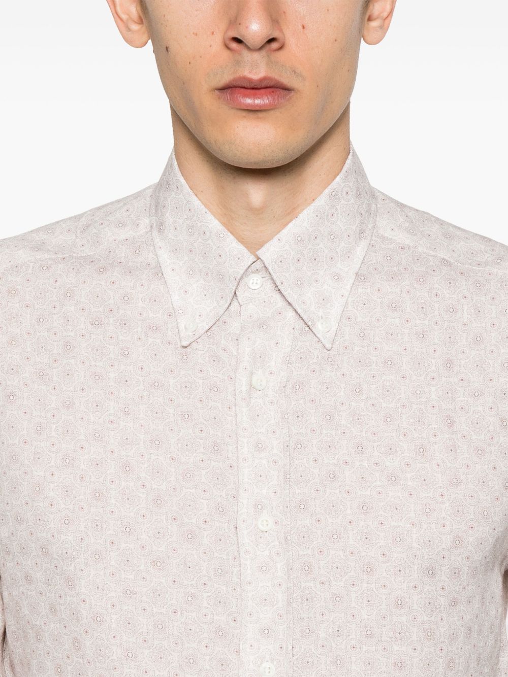 Brunello Cucinelli Shirts Beige MM6901716C010 (Brunello Cucinelli / シャツ・ブラウス ) | Brunello Cucinelli (ブルネロ・クチネリ)(4)