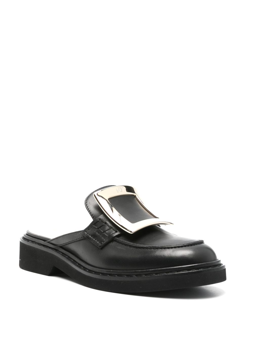 Roger Vivier Flat shoes Black RVW54840970N6MB999 (Roger Vivier / サンダル ) | Roger Vivier (ロジェ ヴィヴィエ)(3)