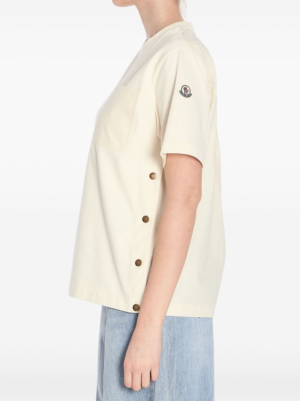 Moncler T-shirts and Polos White K10938C0002089A4U050 (Moncler / Tシャツ・カットソー ) | Moncler (モンクレール)(1)
