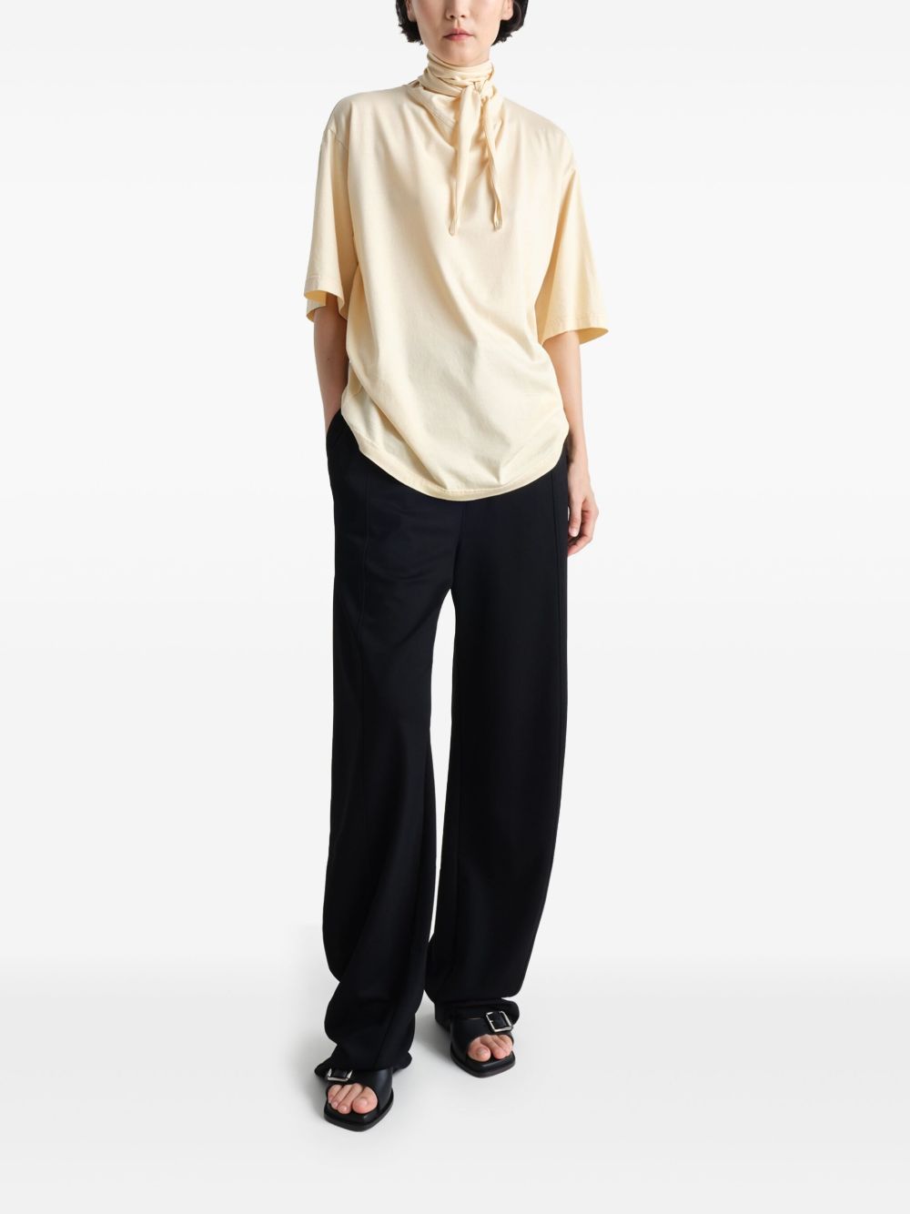 LEMAIRE T-shirts and Polos Beige TO1384LJ1018504 (LEMAIRE / Tシャツ・カットソー ) | LEMAIRE (ルメール)(3)