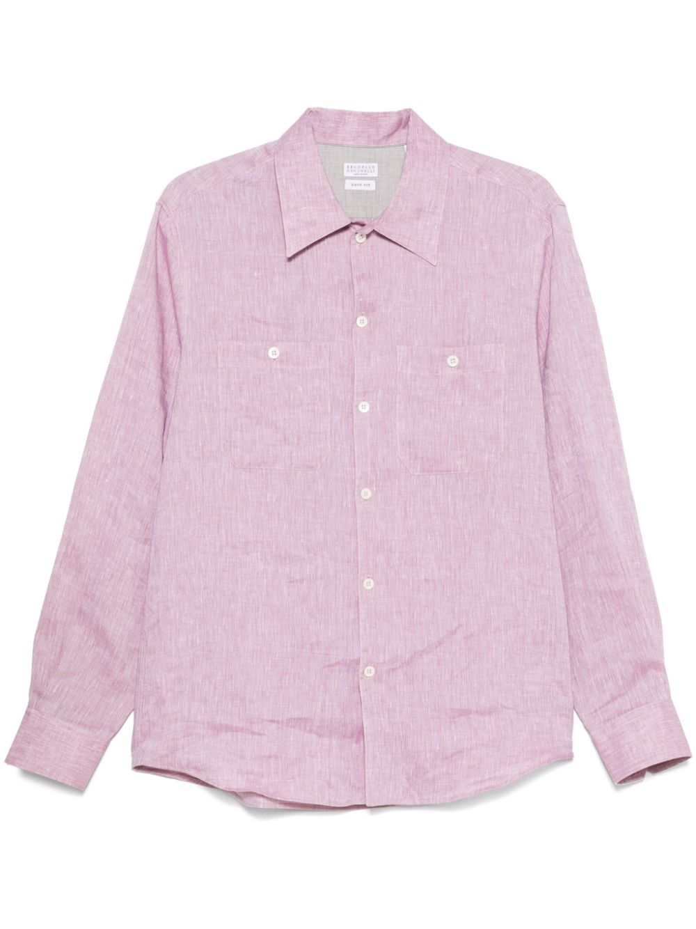 Brunello Cucinelli Shirts Pink MM6840658C155 (Brunello Cucinelli / シャツ・ブラウス ) | Brunello Cucinelli (ブルネロ・クチネリ)