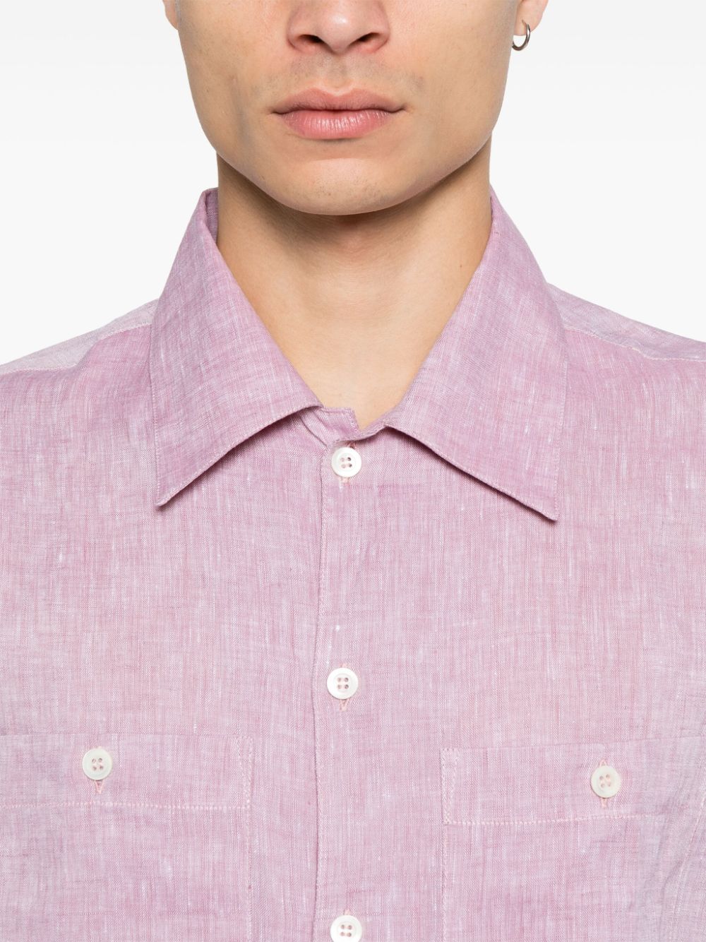 Brunello Cucinelli Shirts Pink MM6840658C155 (Brunello Cucinelli / シャツ・ブラウス ) | Brunello Cucinelli (ブルネロ・クチネリ)(1)