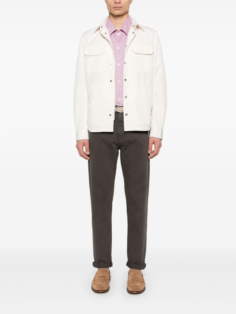 Brunello Cucinelli Shirts Pink MM6840658C155 (Brunello Cucinelli / シャツ・ブラウス ) | Brunello Cucinelli (ブルネロ・クチネリ)(2)