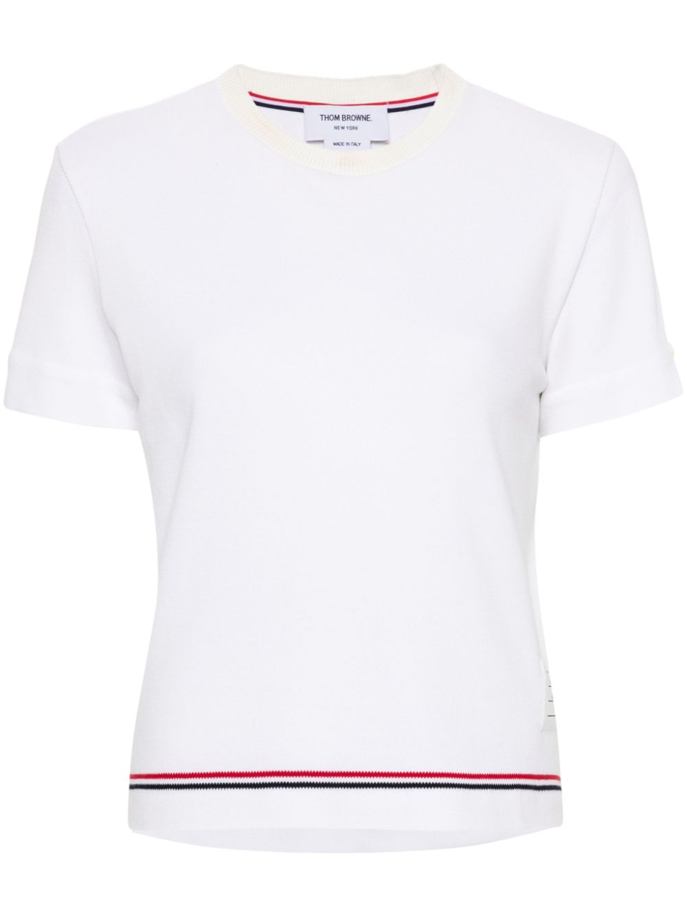 Thom Browne T-shirts and Polos White FJS193AJ0185100 (Thom Browne / Tシャツ・カットソー ) | Thom Browne (トム・ブラウン)