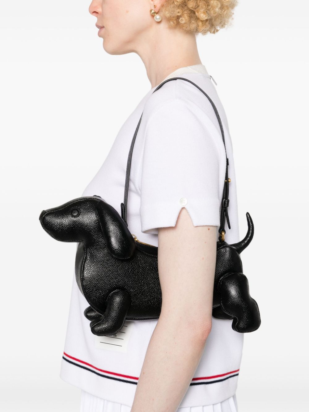 Thom Browne T-shirts and Polos White FJS193AJ0185100 (Thom Browne / Tシャツ・カットソー ) | Thom Browne (トム・ブラウン)(3)