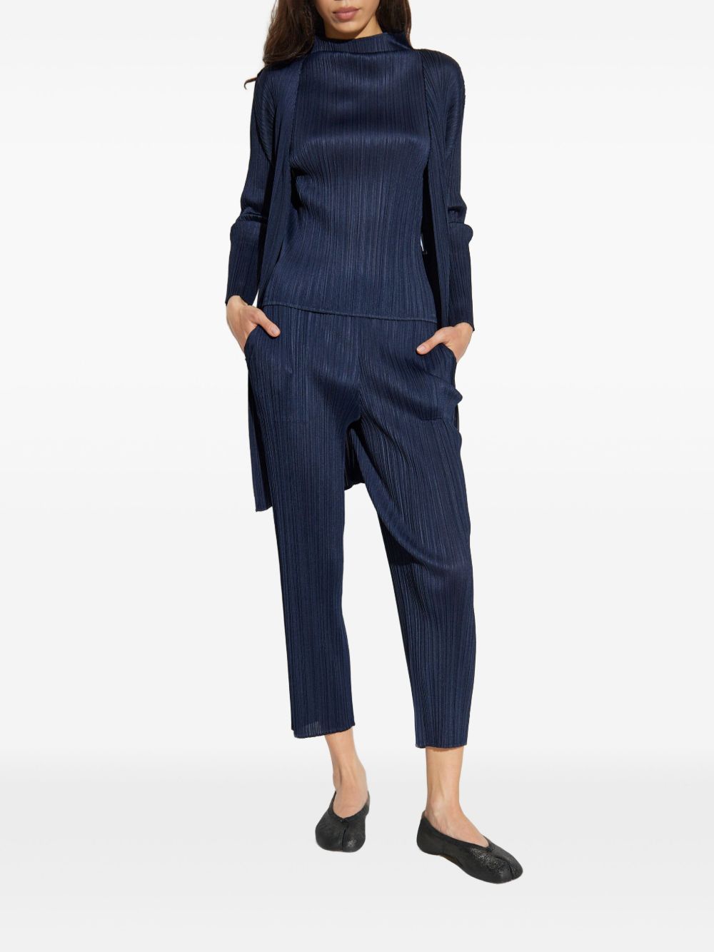 Pleats Please Trousers Blue PP56JF40775 (PLEATS PLEASE ISSEY MIYAKE / パンツ ) | PLEATS PLEASE ISSEY MIYAKE (プリーツ プリーズ イッセイ ミヤケ)(4)