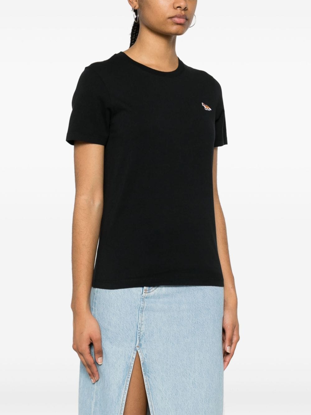 MAISON KITSUNE' T-shirts and Polos Black MW00110KJ0008P199 (Maison Kitsuné / Tシャツ・カットソー ) | Maison Kitsuné (メゾン キツネ)(3)