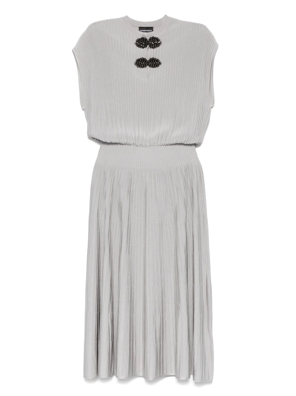 Emporio Armani Dresses Light Grey EW001441AF15084U8011 (EMPORIO ARMANI / ワンピース・ドレス・オールインワン ) | EMPORIO ARMANI (エンポリオ アルマーニ)