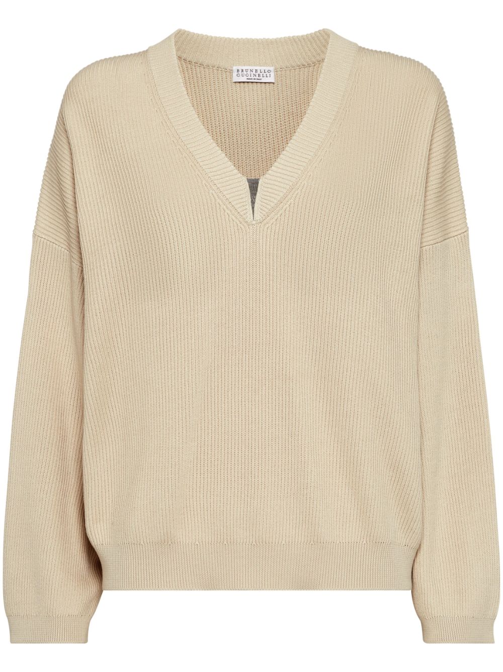 Brunello Cucinelli Sweaters Beige M19255002C9733 (Brunello Cucinelli / ニット・セーター・カーディガン ) | Brunello Cucinelli (ブルネロ・クチネリ)