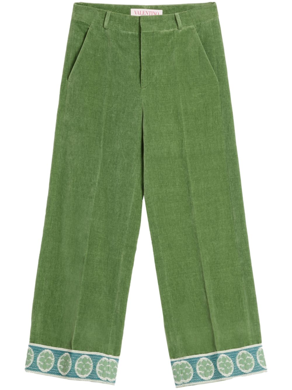 Valentino Trousers Green VRBJ74AM2LR1 (Valentino Garavani / パンツ ) | Valentino Garavani (ヴァレンティノ)