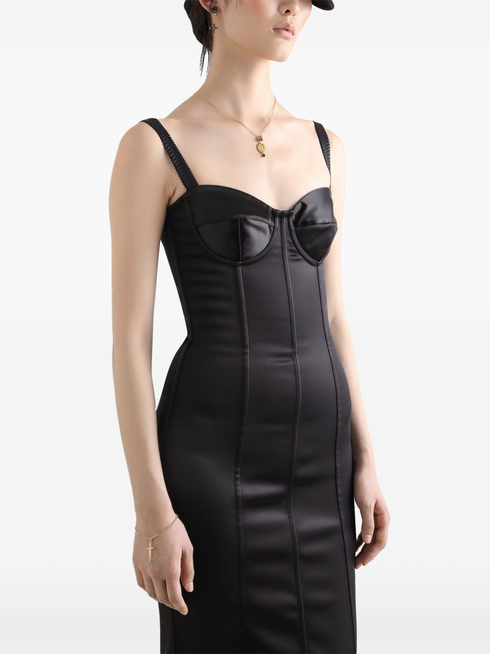 Dolce & Gabbana Dresses Black F6DIHTFURADN0000 (Dolce & Gabbana / ワンピース・ドレス・オールインワン ) | Dolce & Gabbana (ドルチェガッバーナ)(4)