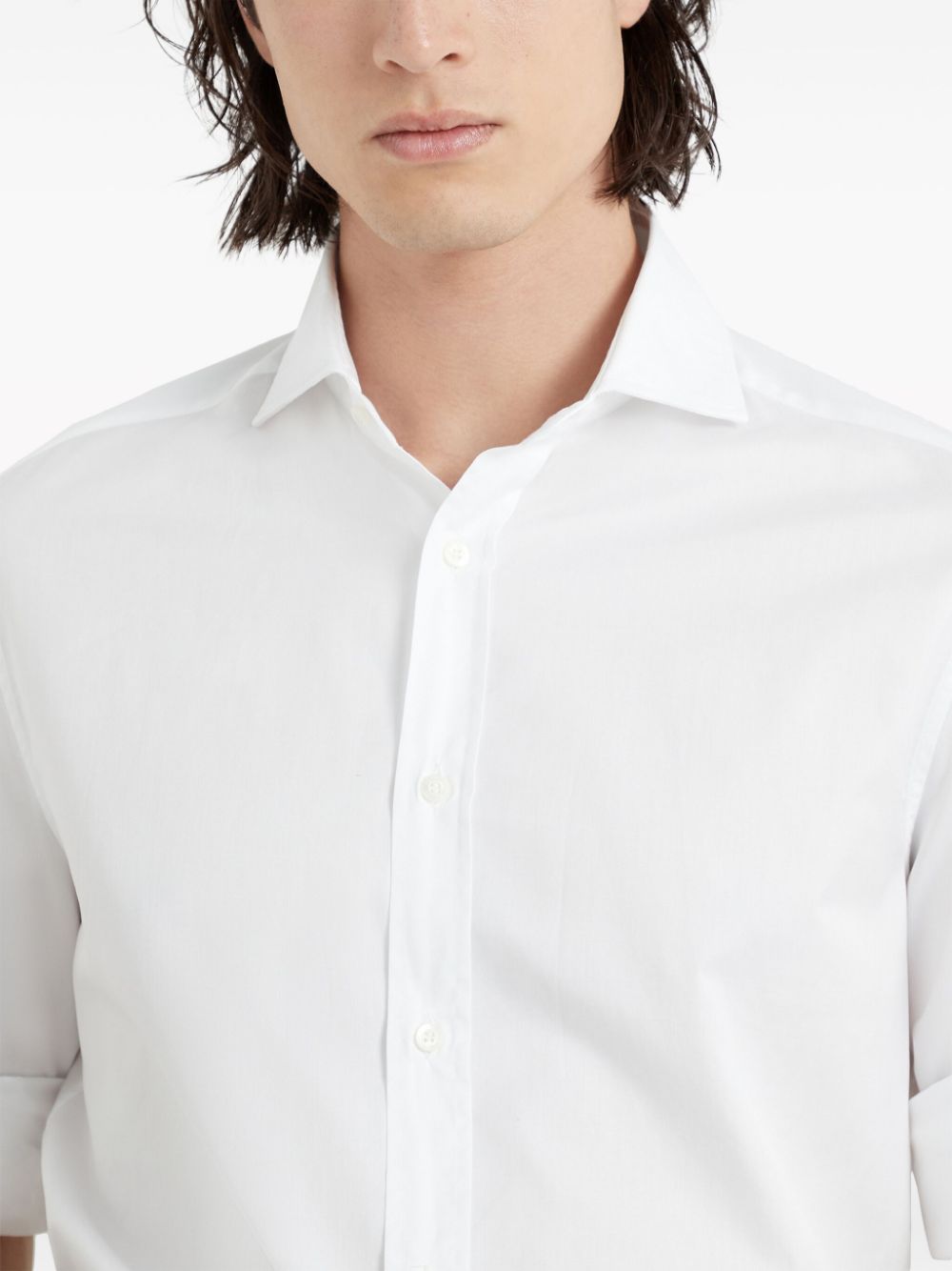 Brunello Cucinelli Shirts White M0UC40028C159 (Brunello Cucinelli / シャツ・ブラウス ) | Brunello Cucinelli (ブルネロ・クチネリ)(4)