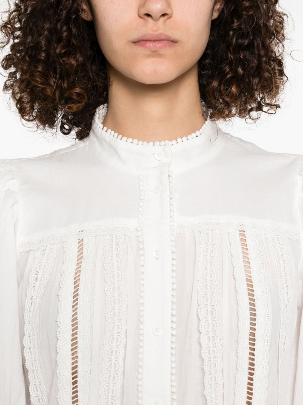 Alice + Olivia Shirts White CC502048001A127 (alice + olivia / シャツ・ブラウス ) | alice + olivia (アリス アンド オリビア)(1)