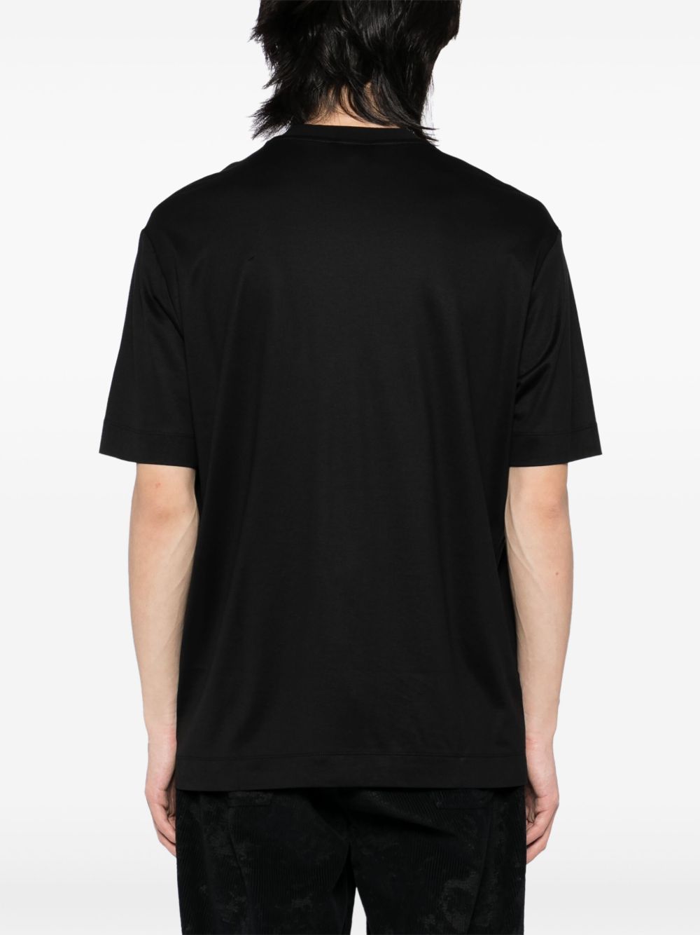 Emporio Armani T-shirts and Polos Black EM001070AF13747UC001 (EMPORIO ARMANI / Tシャツ・カットソー ) | EMPORIO ARMANI (エンポリオ アルマーニ)(1)