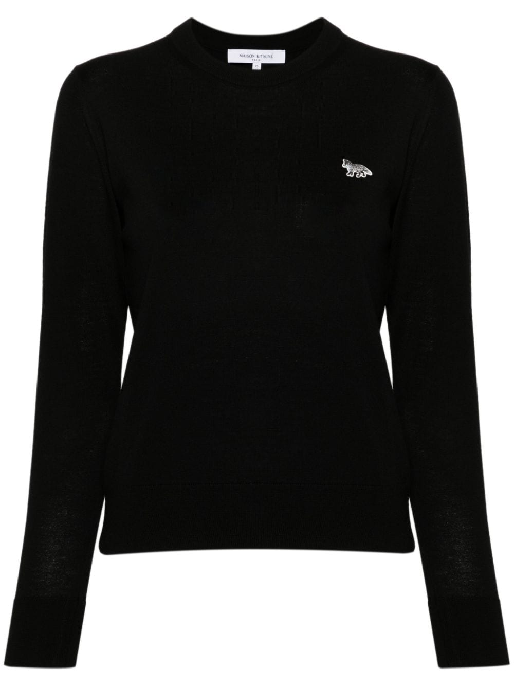 MAISON KITSUNE' Sweaters Black MW00816KT1036P199 (Maison Kitsuné / ニット・セーター・カーディガン ) | Maison Kitsuné (メゾン キツネ)