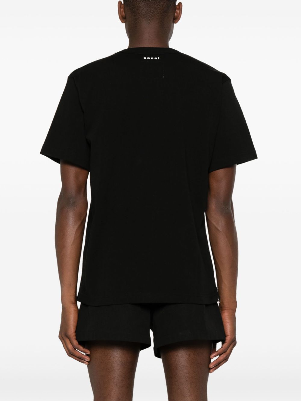 Sacai T-shirts and Polos Black SCM225001 (sacai / Tシャツ・カットソー ) | sacai (サカイ)(4)