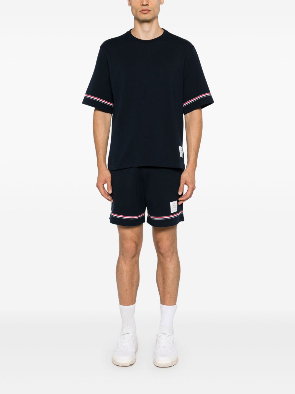Thom Browne T-shirts and Polos Blue MJS282AJ0199415 (Thom Browne / Tシャツ・カットソー ) | Thom Browne (トム・ブラウン)(2)