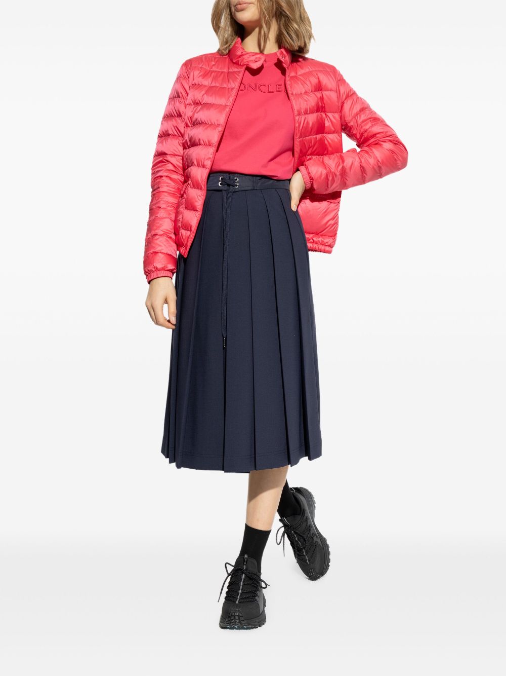 Moncler T-shirts and Polos Fuchsia K10938C0000889AUO55D (Moncler / Tシャツ・カットソー ) | Moncler (モンクレール)(4)