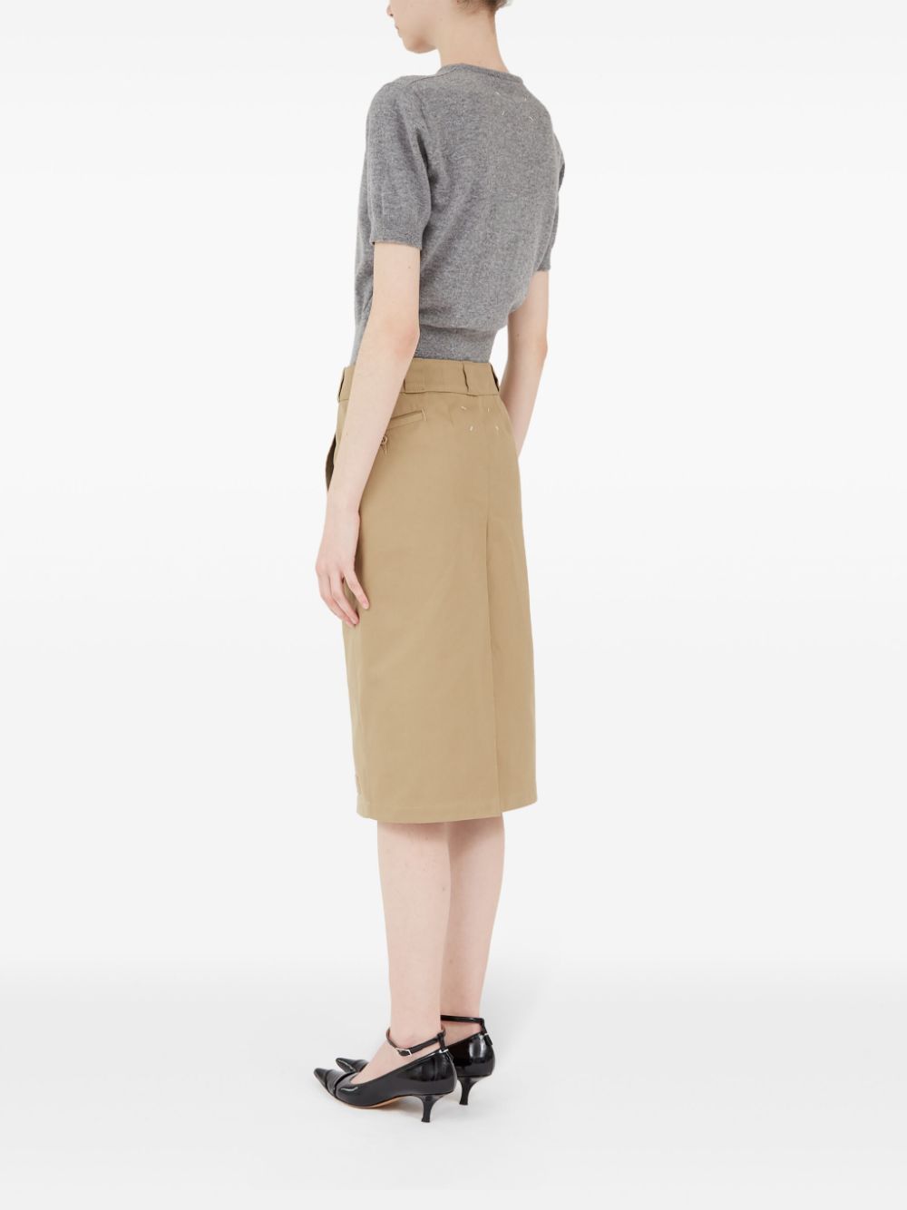 スカート MAISON MARGIELA Women Mid Skirts S51ME0038 M35344816 Grey スカート MAISON MARGIELA Women Mid Skirts S51ME0038