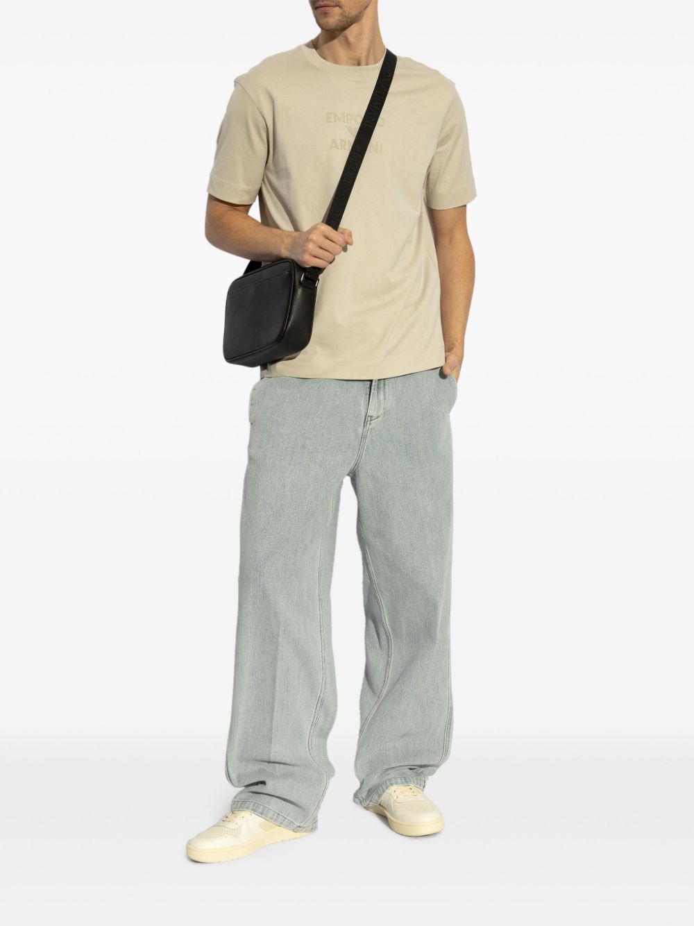 Emporio Armani T-shirts and Polos Beige EM000780AF12926U1098 (EMPORIO ARMANI / Tシャツ・カットソー ) | EMPORIO ARMANI (エンポリオ アルマーニ)(2)